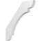Ekena Millwork 3 1/2-in. W x 32-in. D x 36-in. H Olympic Architectural Grade PVC Knee Brace BRCP035X32X36OLY - alternate 1